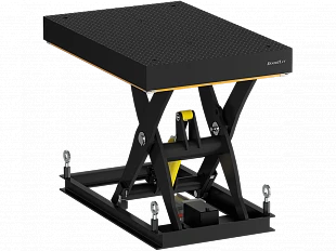 Стол подъемный Doorhan с одной парой ножниц серии LT 1200х2000 черный